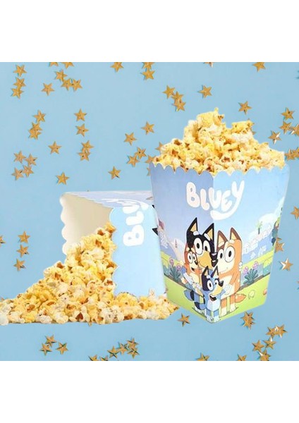 Mısır Kutusu Pop Corn 8 Li Bluey Temalı modelleri