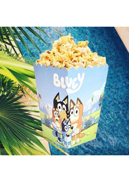 Mısır Kutusu Pop Corn 8 Li Bluey Temalı