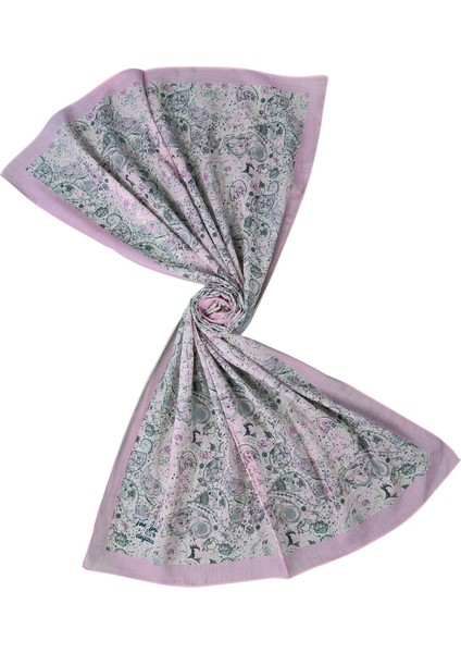 Vav Ipek Soft Pamuklu Etnik Desenli Şal 75X190 cm modelleri