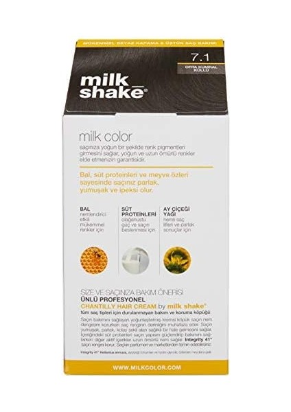 Milk Shake Milk Color Eko Kit 7.1 1 Paket(1 x 0.5 G) fiyatları