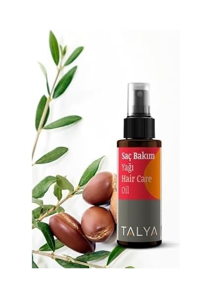 Talya Saç Bakım Yağı, Onarıcı ve Besleyici Etki, 8 Bitki Yağı Karışımı, 80 ml modelleri