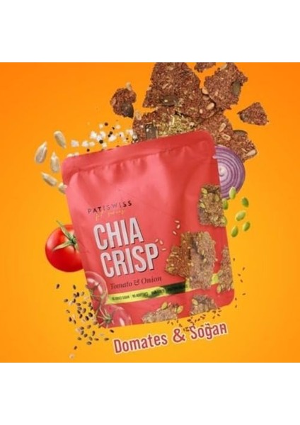 Patiswiss Domatesli Soğanlı Kraker 30G modelleri