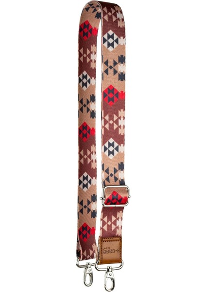 Omuz Askısı Mumlu Kanvas Desen 2