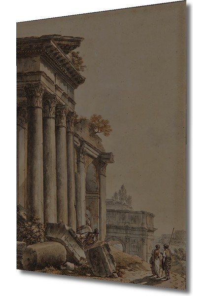 Antik Roma Ahşap Mdf Dekoratif Ev/işyeri Duvar Tablo Dikdörtgen Ev/işyeri Duvar Tablo fiyatları