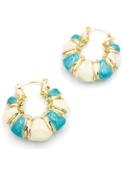 Mneli Küpe - Turkuaz fiyatları