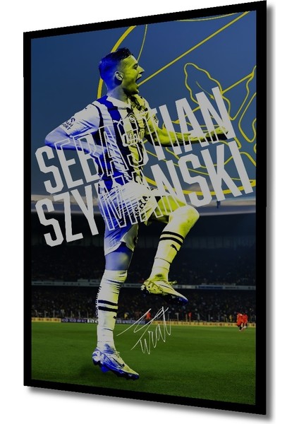 Çerçeve Görünümlü Futbolcu Dekoratif Ahşap Mdf Işyeri Duvar Tablo Dikdörtgen Işyeri Duvar Tablo fiyatları