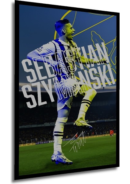 Çerçeve Görünümlü Futbolcu Dekoratif Ahşap Mdf Işyeri Duvar Tablo Dikdörtgen Işyeri Duvar Tablo modelleri