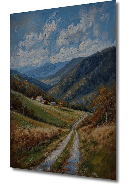 Büyüleyici Dağ Manzarası Ahşap Mdf Dekoratif Ev/işyeri Duvar Tablo Dikdörtgen Ev/işyeri Duvar Tablo fiyatları