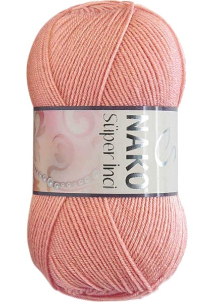 1 Adet Süper Inci El Örgü Ipi 100 gr Bonsai Çiçeği 2807