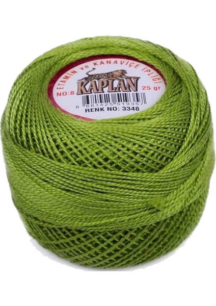 Kaplan Etamin ve Kanaviçe Ipi 8 No Kod/renk: 3348 - Royaleks