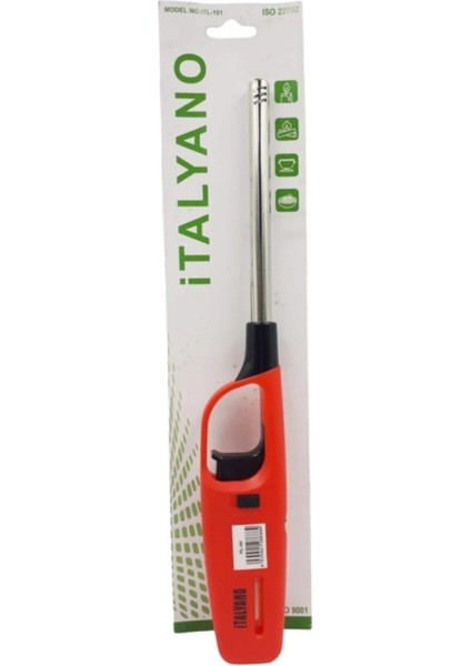 Italyano Renkli Uzun Mutfak Çakmağı ROYALEKS-ITL101