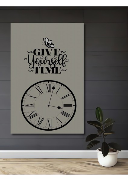 Zamanını Tanı Dekoratif Ahşap Mdf Ev/işyeri Duvar Tablo Dikdörtgen Ev/işyeri Duvar Tablo