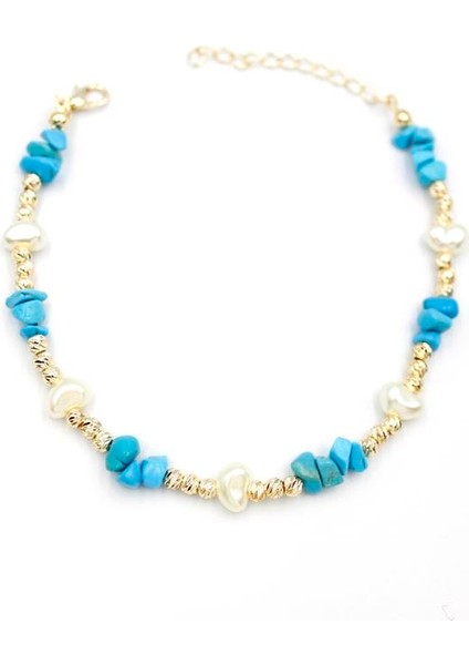 Dorika Taş Halhal - Turkuaz fiyatları