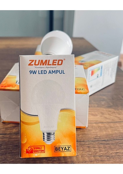 Zumled 9W Beyaz LED Ampul ROYALEKS-201