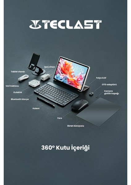 P30T 4/128 GB 10.1'' Tablet(Resmi Distribütör Garantili)