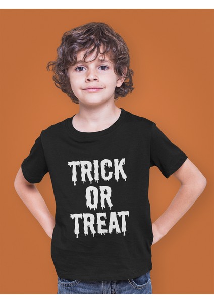 Trick Or Treat Beyaz Çocuk Tişört T-Shirt fiyatları