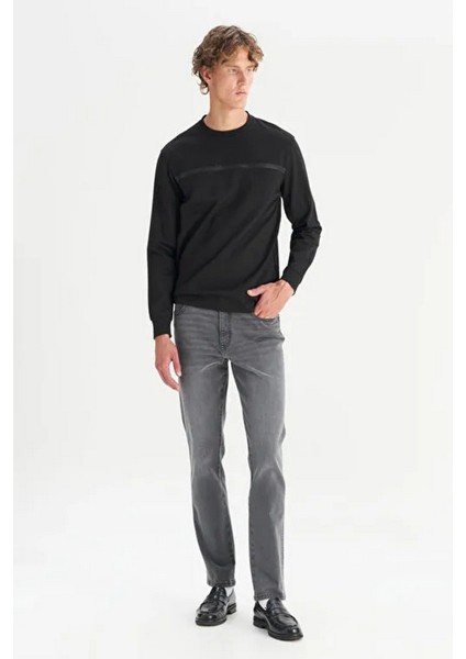 Erkek Interlock Erkek Regular Fit Sweatshirt fiyatları