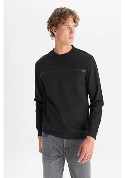Erkek Interlock Erkek Regular Fit Sweatshirt modelleri
