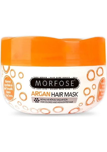 Argan Saç Maskesi 500 ml - Boyalı ve Röfleli Saçlar - Mrfs