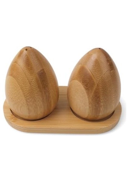 Yumurta Şeklinde Bambu Tuzluk ve Karabiberlik | Antibakteriyel, Sağlıklı ve Doğa Dostu Ahşap Tuzluk & Biberlik Seti – Şık ve Dayanıklı Tasarım fiyatları
