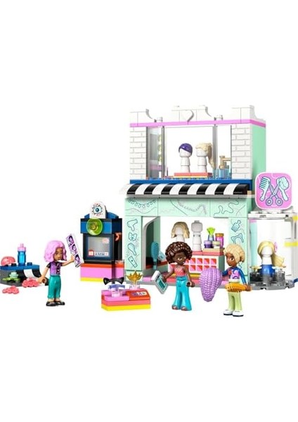 Kuaför ve Aksesuar Mağazası 42662-7 Yaş ve Üzeri Erkek ve Kız Çocukları Için Mini Bebek Içeren Yaratıcı Oyuncak Yapım Seti, Doğum Günü Hediyesi (347 Parça) fiyatları