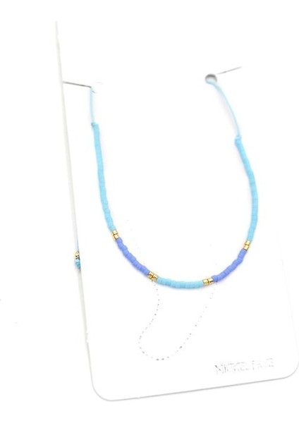 Kum Boncuk Halhal - Mavi fiyatları