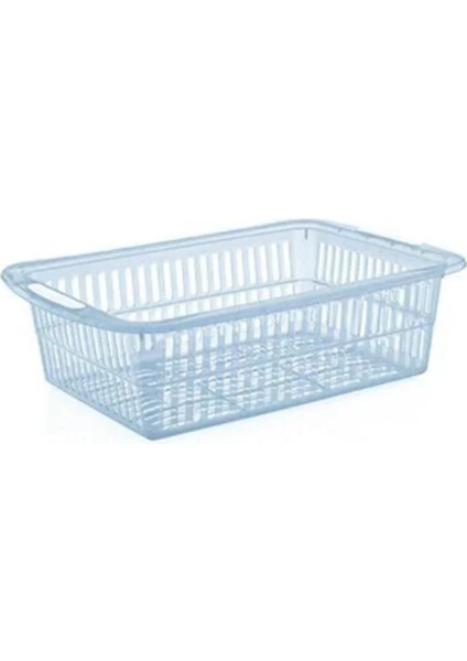 Köşeli Meyve Süzgeci Şeffaf 1 No ROYALEKS-E220