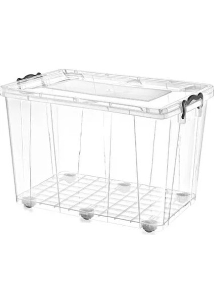 60 Lt. Tekerlekli Saklama Kabı ROYALEKS-ASD148