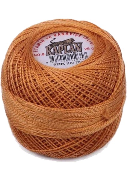 Kaplan Etamin ve Kanaviçe Ipi 8 No Kod/renk: 780 - Royaleks