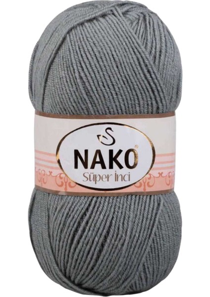 1 Adet Süper Inci El Örgü Ipi 100 gr Pastel Yeşil 11537