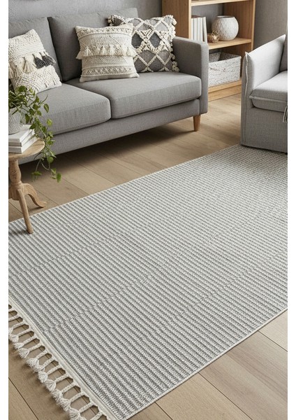 Grove Yumuşak Örgü Bukle Modern Dokuma Halı Çocuk Oturma Odası Halısı Salon Mutfak Halısı