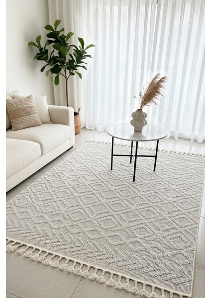 Polka Yumuşak Örgü Bukle Modern Dokuma Halı Çocuk Oturma Odası Halısı Salon Mutfak Halısı