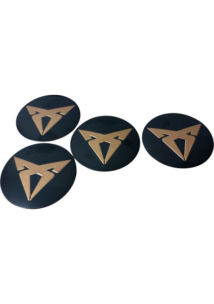 Cupra Logo 56 mm Alüminyum Jant Göbek Stıcker 4 Adet Cupra Logo Alüminyum Sibop Kapak modelleri