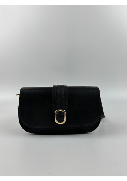 Kadın Suni Deri Siyah Diktörtgen Model Mini El Çantası modelleri