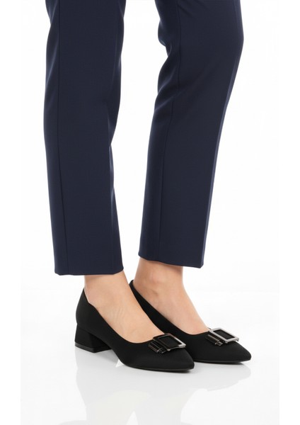 Siyah Hafif Kadın Topuklu Ayakkabı 451133 Z modelleri