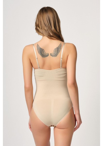 Ten Mı Emay 2043 Göğsü Açık Agraflı Body Korse modelleri