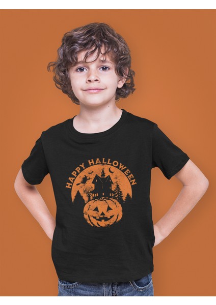 Happy Halloween Çocuk Tişört T-Shirt
