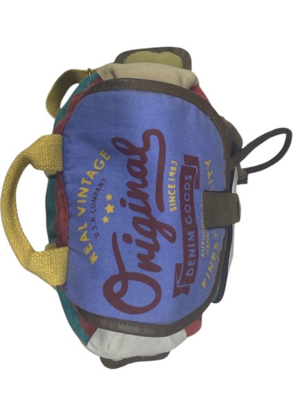 Kaliteli Tek Gözlü Vintage Salaş Disayn Unisex Sırt Günlük Okul Gezi Kamp Trekking Çantası 29CMX36CM