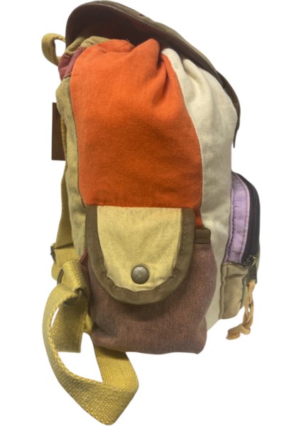 Kaliteli Tek Gözlü Vintage Salaş Disayn Unisex Sırt Günlük Okul Gezi Kamp Trekking Çantası 29CMX36CM fırsatları