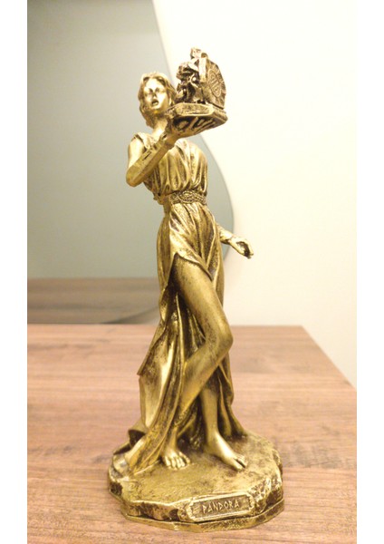 Tasarım Pandora Biblo Heykel Ev Dekor Dekoratif Hediyelik fiyatları