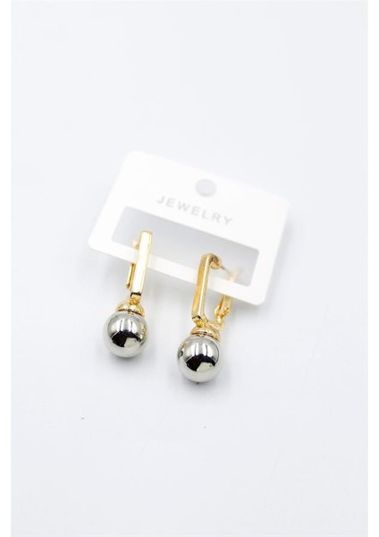 Top Küpe - Gümüş