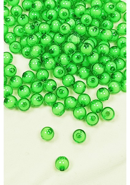 Yuvarlak Boncuk Içten Boncuklu Bileklik Çanta Boncuğu 8 mm 50 gr Yeşil - BNC471 fiyatları