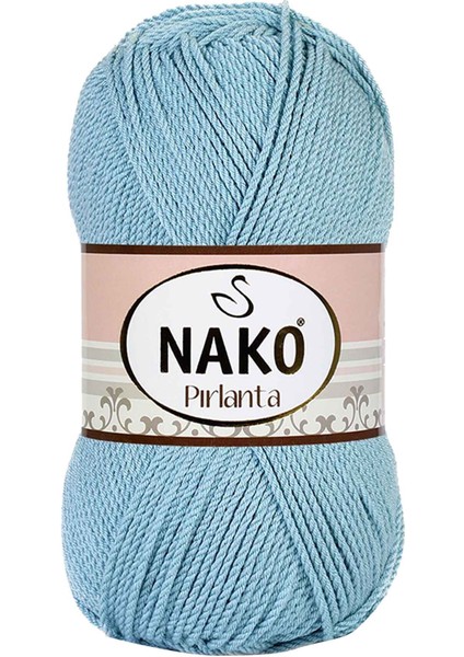 1 Adet Pırlanta Amigurumi El Örgü Ipi Yünü Azur 10482