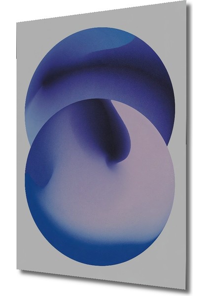 Mavi Tonlarda Soyut Sanat Dekoratif Ahşap Mdf Işyeri Duvar Tablo Dikdörtgen Işyeri Duvar Tablo fiyatları