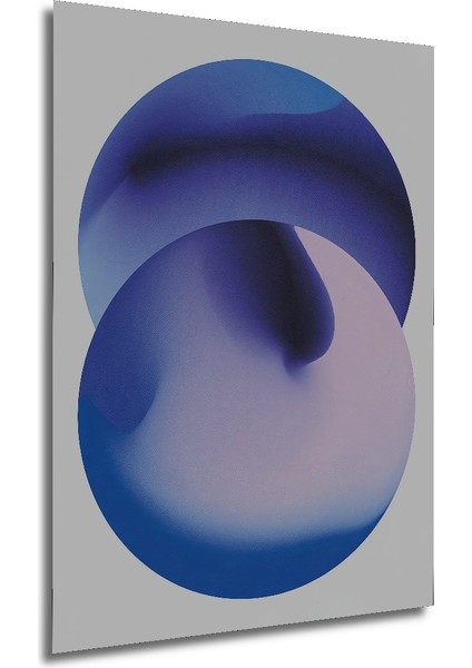 Mavi Tonlarda Soyut Sanat Dekoratif Ahşap Mdf Işyeri Duvar Tablo Dikdörtgen Işyeri Duvar Tablo modelleri