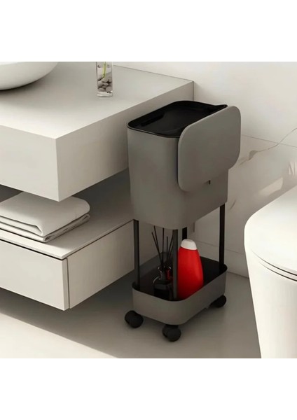 Kardelen Çöp Kovası Raflı Origa