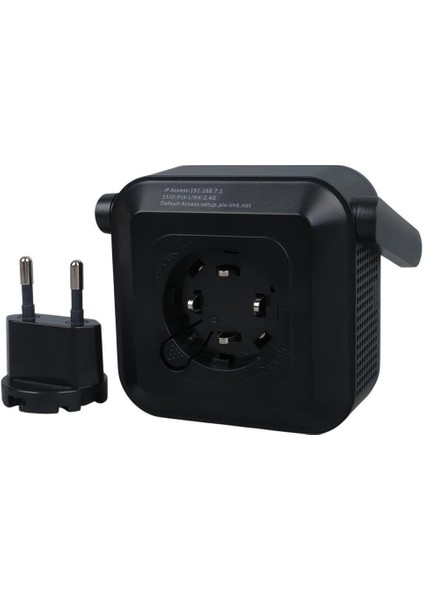 PW-WR22 300 Mbps 2.4 Ghz 2 Anten Wifi Router Repeater Access Point Priz Tipi