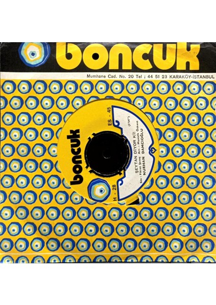 Nurhan Damcıoğlu – Aşkın En Güzeli / Şeytan Diyor Ki! 45'lik fiyatları