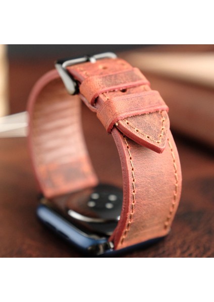 Apple Watch Elit Seri 44-45-46-49(Ultra) Uyumlu Deri Kordon modelleri
