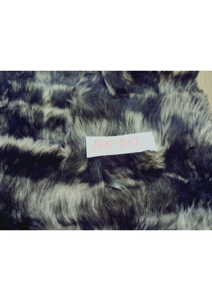 Gerçek Koyun Postundan Toskana Uzun Tüylü, Kalın Tok Duran Rengarenk Halı Seccade